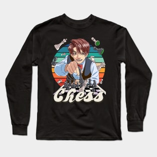 Funny Chess Player Grand Master Long Sleeve T-Shirt